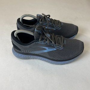 Brooks Glycerin 19 Running Shoes Gray Blue Womens Size 8.5